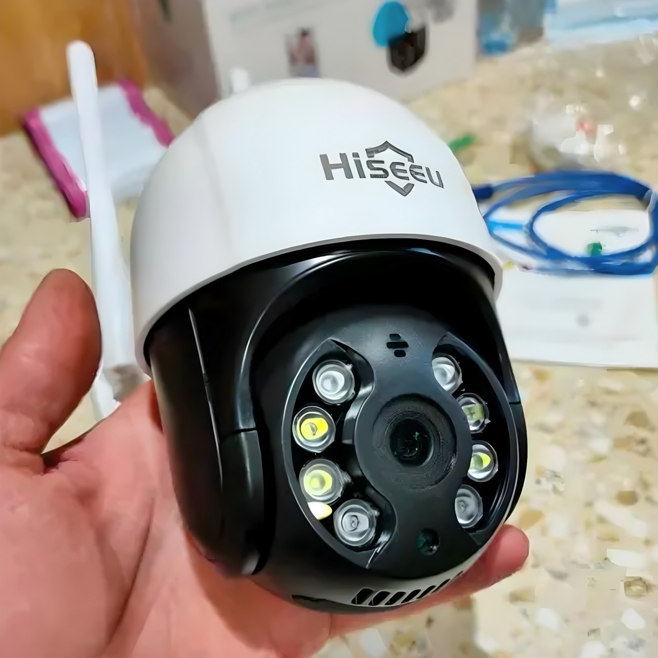 Поворотная камера Hiseeu для видеонаблюдения