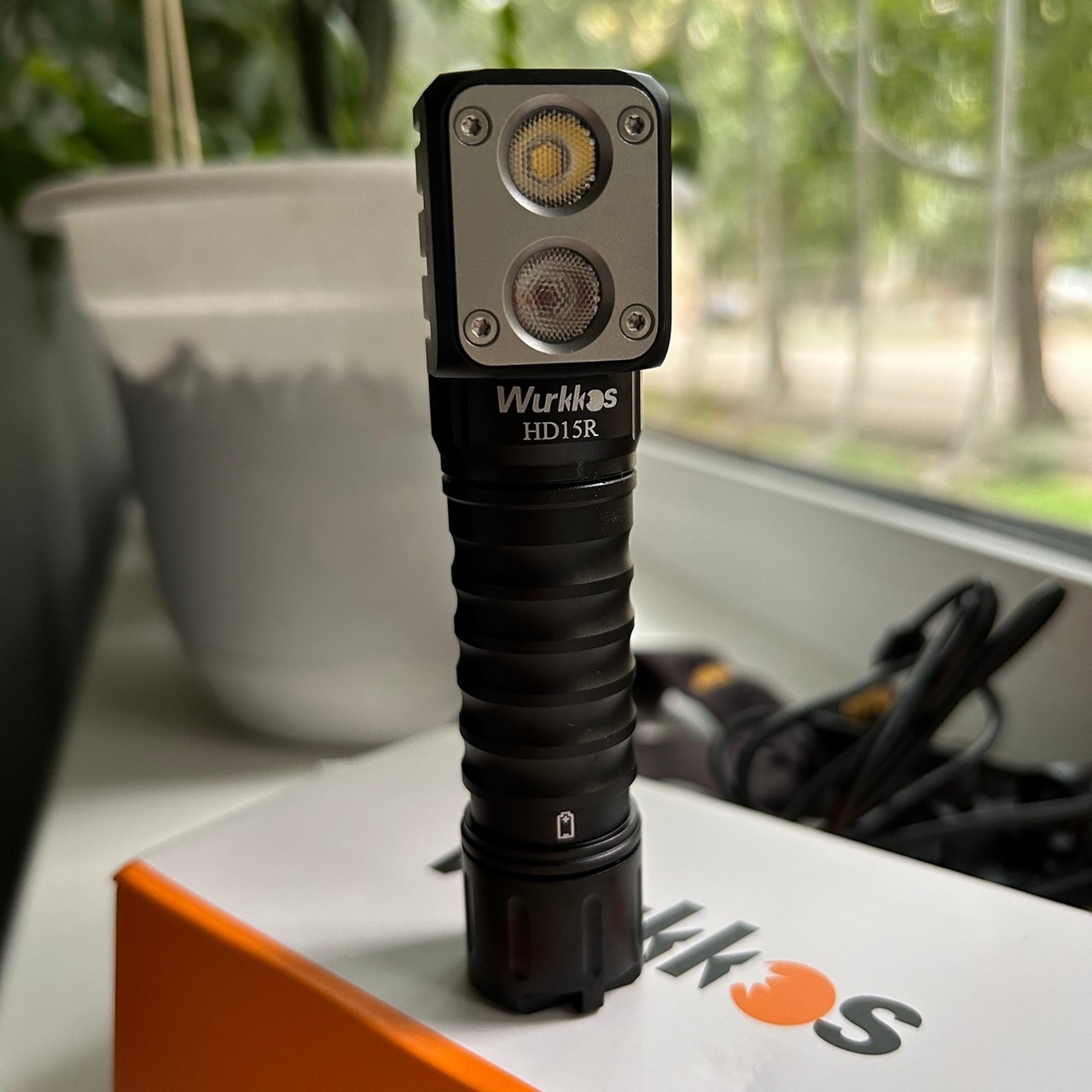 Перезаряжаемый налобный фонарь Wurkkos-HD15