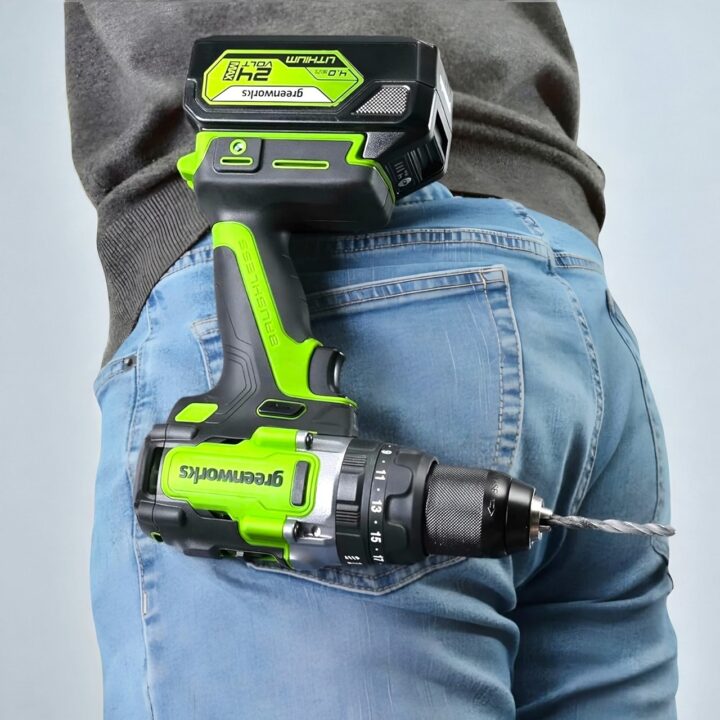Ударный шуруповерт Greenworks GD24DD140